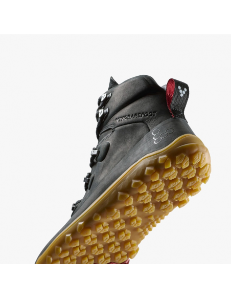 TRACKER LEATHER AT Obsidian MEN Vivo Barefoot