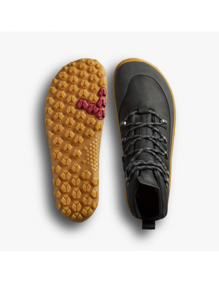 TRACKER LEATHER AT Obsidian MEN Vivo Barefoot