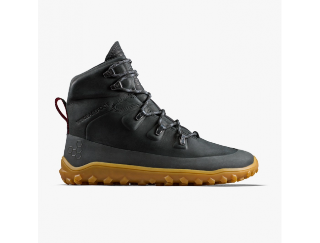 TRACKER LEATHER AT Obsidian MEN Vivo Barefoot