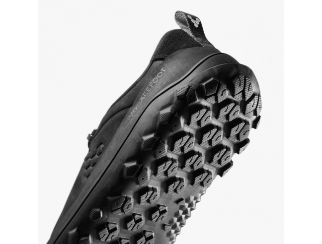 TRACKER LEATHER LOW Obsidian MEN Vivo Barefoot