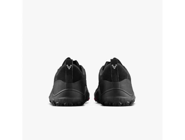 TRACKER LEATHER LOW Obsidian MEN Vivo Barefoot