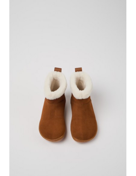 Botín Peu Kids Camper Camel forrada