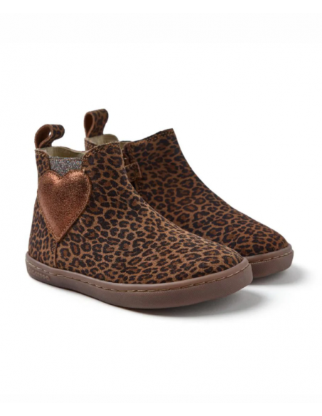 Botín barefoot MIES VILLE Leopardo GIOSEPPO