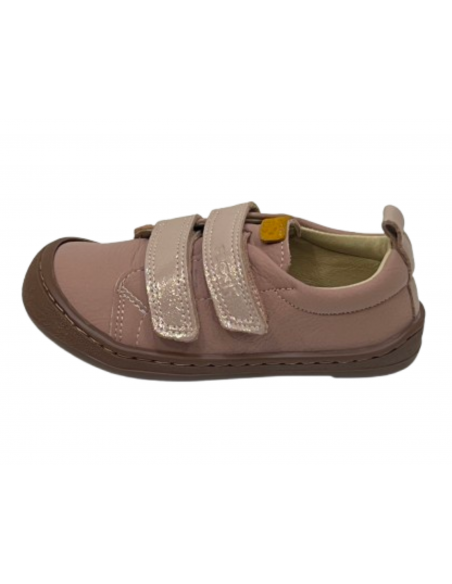 Deportiva barefoot Flexi Nens Piel LAVANDA/ORION PINK/NUDE