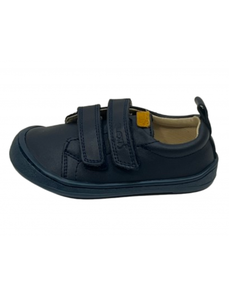 Deportiva barefoot Flexi Nens Piel MARINO
