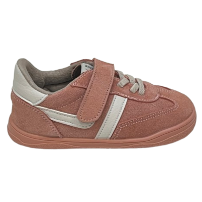 Deportiva barefoot Milán Piel Antic Rosa Zapy