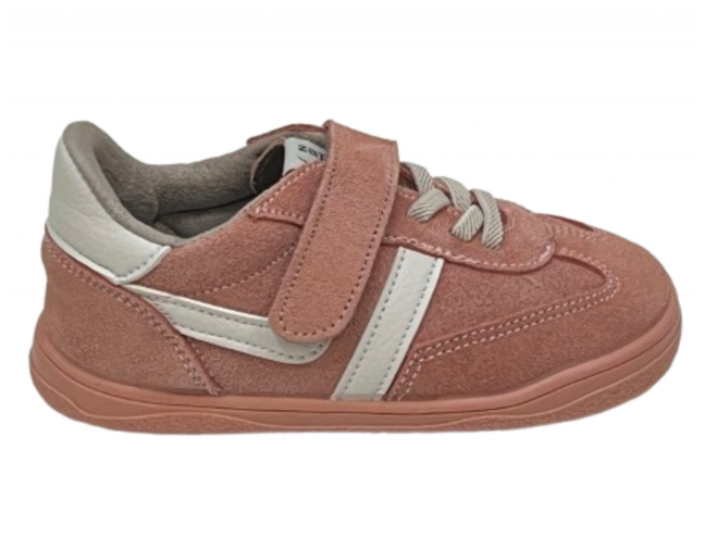 Deportiva barefoot Milán Piel Antic Rosa Zapy