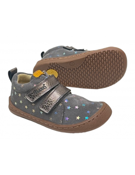 Deportiva barefoot alta Flexi Nens SEREN/TUCSON GRIS