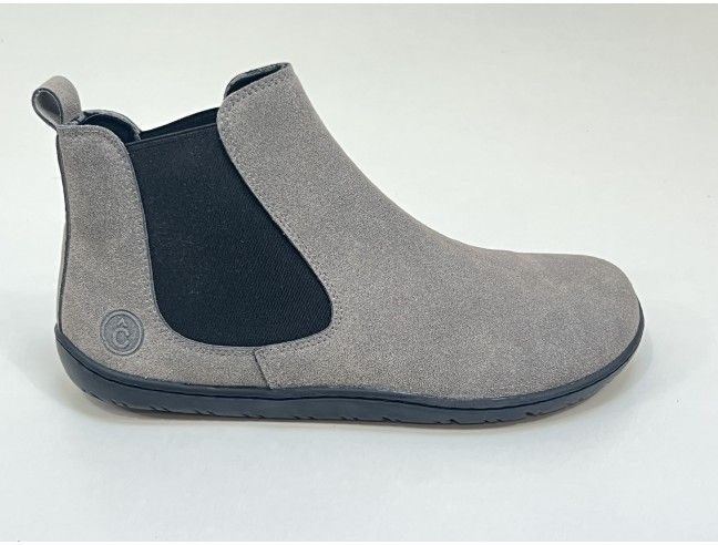 Botín barefoot Coqueflex (Cow Suede Gris)