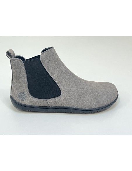 Botín barefoot Coqueflex (Cow Suede Gris)