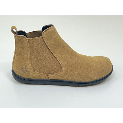 Botín barefoot Coqueflex (Cow Suede Tabaco)