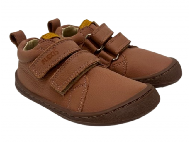 Deportiva barefoot alta Flexi Nens LAVANDA CARAMEL