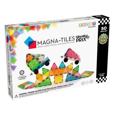 Construcción magnética Magna-Tiles Grand Prix Set 50 pcs