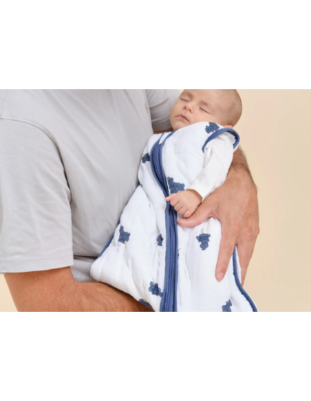 Saco de dormir Molis&Co - Muselina - Grapes - TOG 2.5