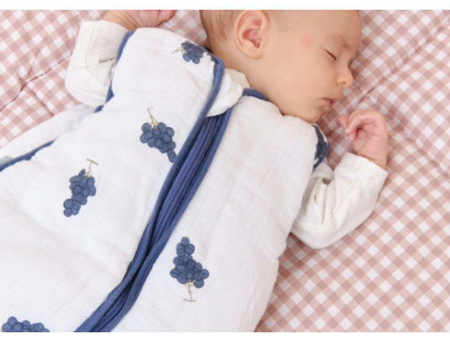 Saco de dormir Molis&Co - Muselina - Grapes -...