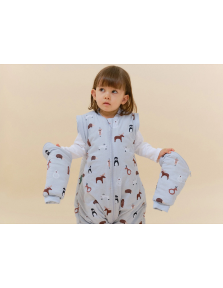 Pijama manta Molis&Co - Winter animals - TOG 2.5