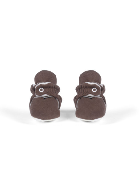 Patucos Zás Trás Forrados Chocolate