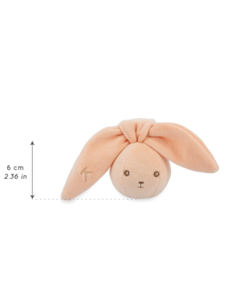 SONAJERO BOLA CONEJITO MELOCOTON