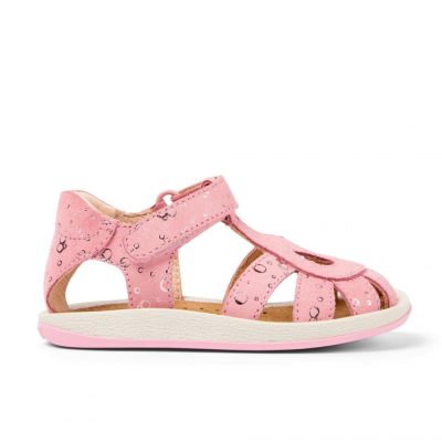 CAMPER SANDALIA BICHO TIRAS ENTRELAZADAS ROSA METALIZADO SS24