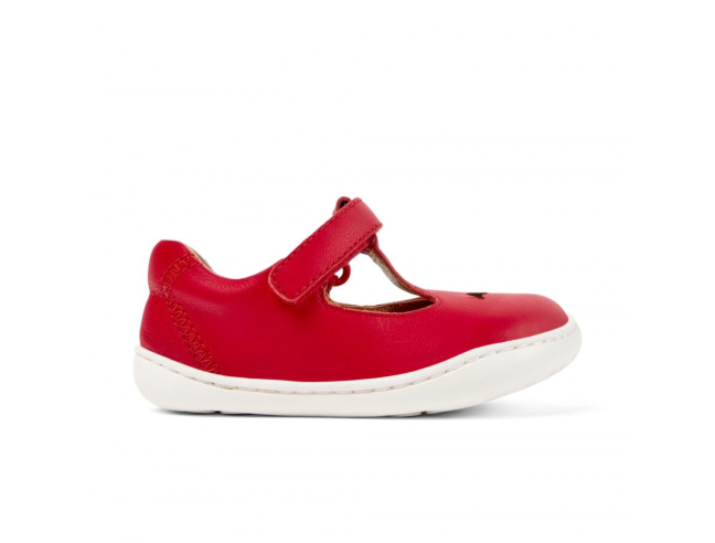 Zapato con pulsera en tobillo CAMPER PEU PIEL ROJO SS24