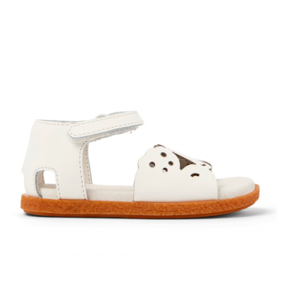 Sandalia Corbu Houston/Miko Blanca con talonera Camper SS24