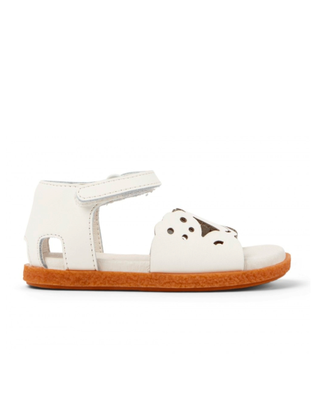Sandalia Corbu Houston/Miko Blanca con talonera Camper SS24
