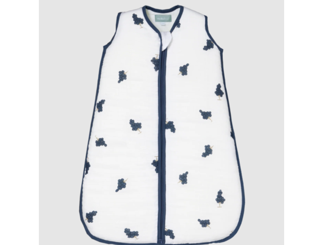 Saco de dormir Molis&Co - Muselina - Grapes - TOG 2.5