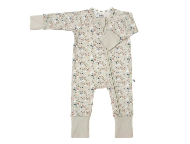 Pijama Bambú para bebé Bouquet LiluLila