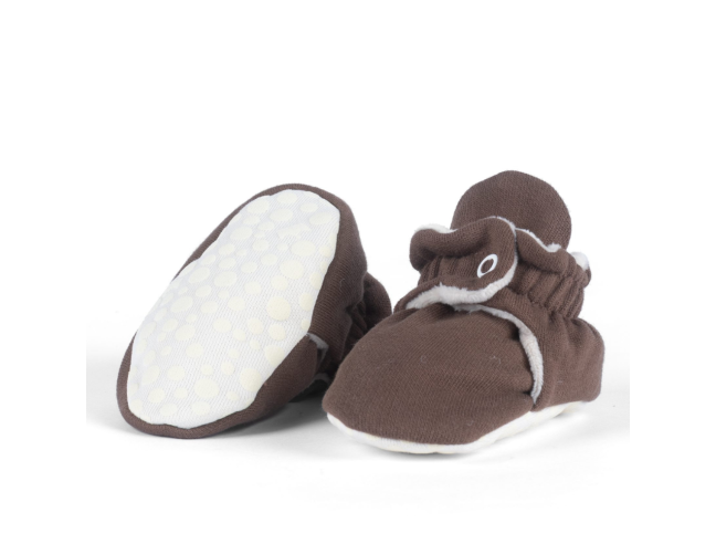 Patucos Zás Trás Forrados Chocolate