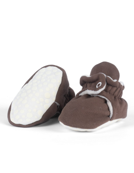 Patucos Zás Trás Forrados Chocolate
