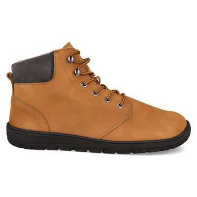 Botín barefoot con cordones Camel bLifestyle