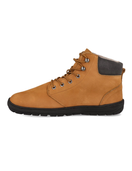 Botín barefoot con cordones Camel bLifestyle