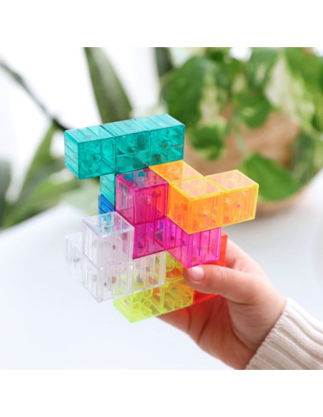 Cubo Rompecabezas 3D magnético - Magic Magnetic Cube (3-99 años)
