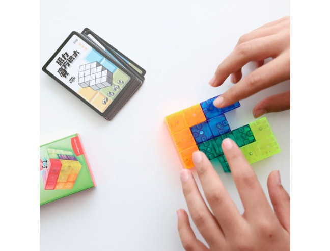Cubo Rompecabezas 3D magnético - Magic Magnetic...