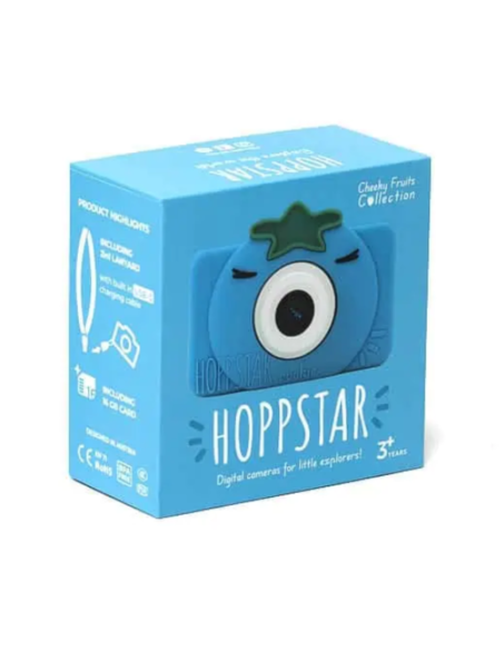 Cámara Digital infantil para niñas y niños Hoppstar Rookie (BlueBelle)