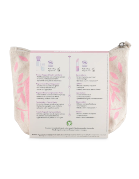 Estuche Namaki Pink Pincel Polvos + Labial