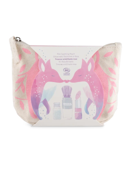 Estuche Namaki Pink Pincel Polvos + Labial