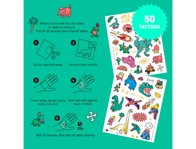 Tatuajes temporales OMY SURF AND SKATE