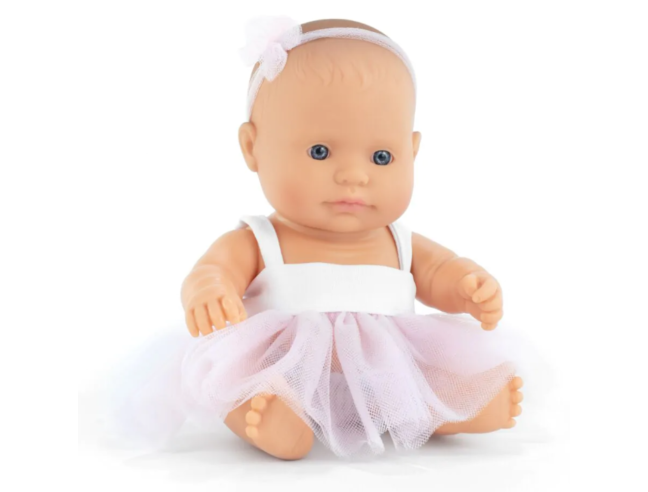 Muñeco Baby Niña Caucásica 21 cm
