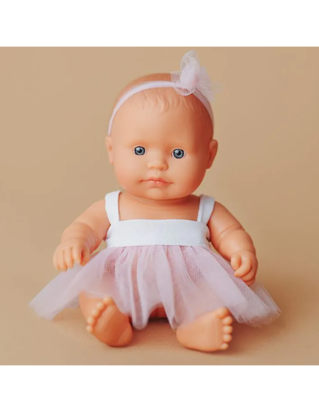 Muñeco Baby Niña Caucásica 21 cm