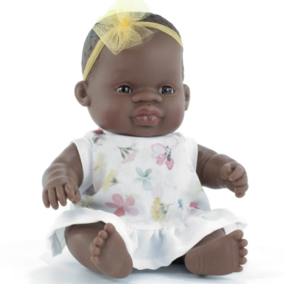 Muñeco Baby Niña Africana 21 cm