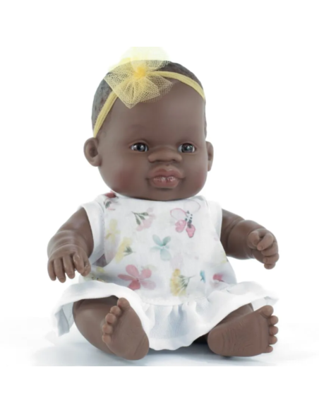 Muñeco Baby Niña Africana 21 cm