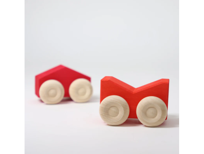 Juego de vehículos Stacking Cars Red Grimm´s