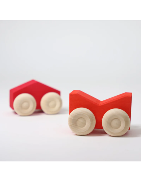 Juego de vehículos Stacking Cars Red Grimm´s