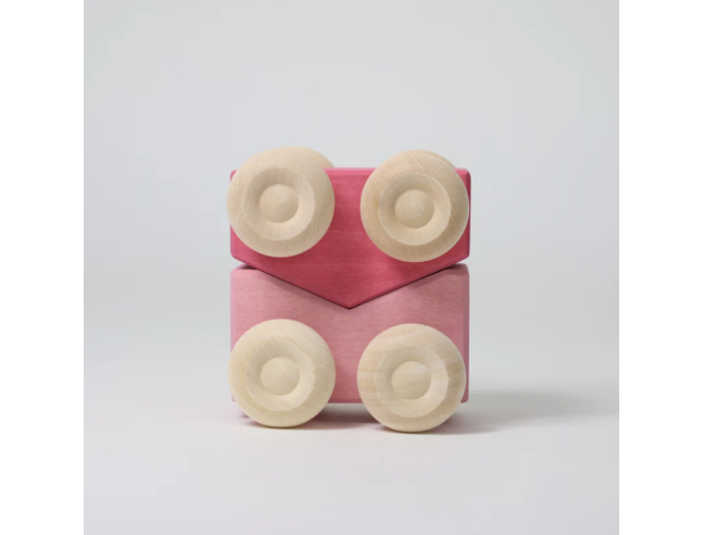Juego de vehículos Stacking Cars Pink Grimm´s