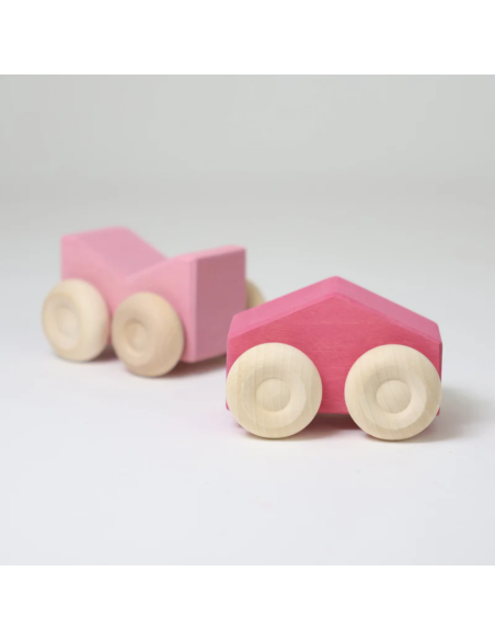 Juego de vehículos Stacking Cars Pink Grimm´s