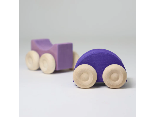 Juego de vehículos Stacking Cars Purple Grimm´s