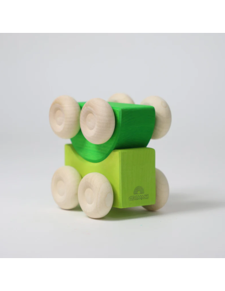Juego de vehículos Stacking Cars Green Grimm´s