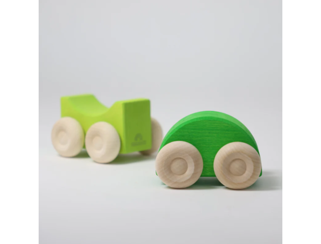 Juego de vehículos Stacking Cars Green Grimm´s