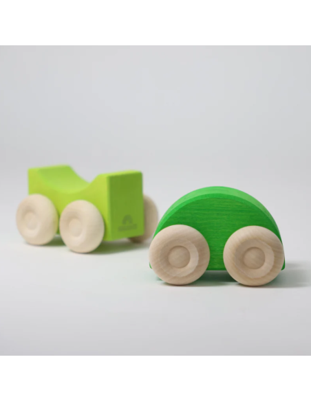 Juego de vehículos Stacking Cars Green Grimm´s